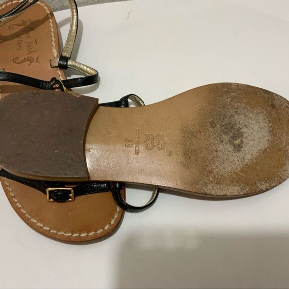 Miss Trish of Capri jeweled  Made in Italy 39 SANDAL - Picture 3 of 6